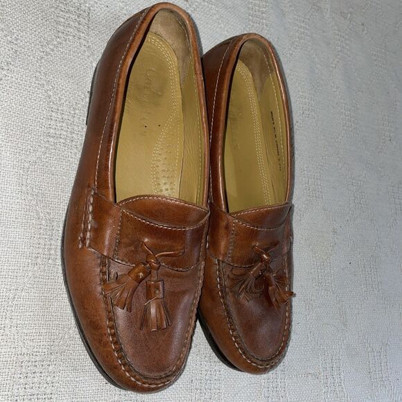 Cole Haan Men’s Dress Loafers Size 9.5 M Brown Leather Business Formal City main image 9